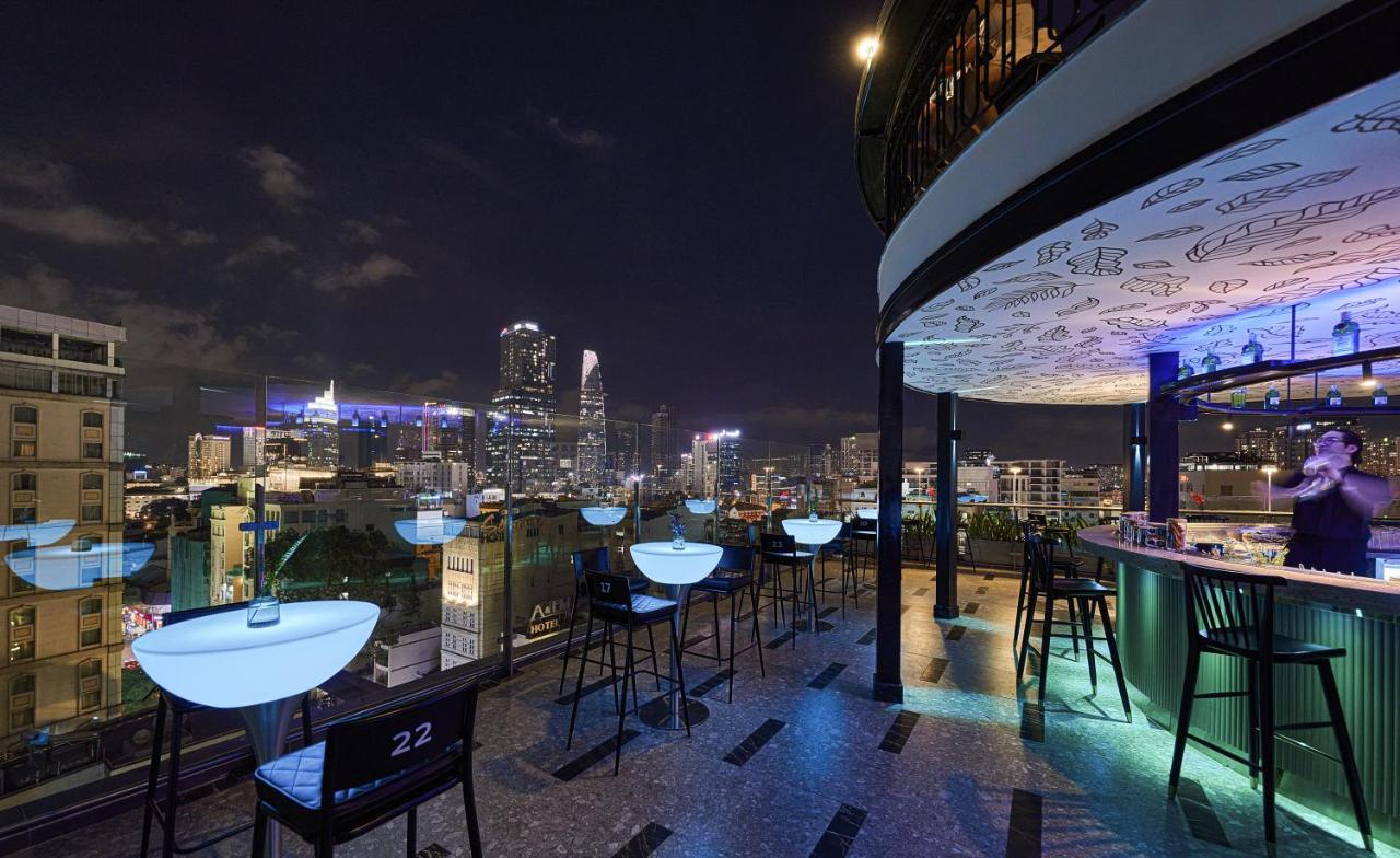 La Siesta Premium Saigon Hotel Ho Chi Minh-Byen Eksteriør billede Sky Bar